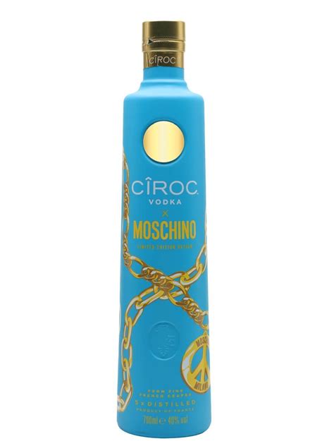 ciroc vodka x moschino